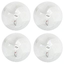 Kit 4 Ventilador Parede 60cm Bivolt 110V 220V 200W Industrial Turbo Turbão 3 Pás Vent New 611 - 1