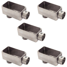 Kit5 Condulete Lb 3/4" - 1