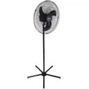 Ver imagem 3 de Ventilador Coluna 60cm Bivolt 110v 220v 200w Industrial Turbo Turbão 3 Pás Vent New 630 Preto