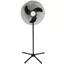 Ver imagem 1 de Ventilador Coluna 60cm Bivolt 110v 220v 200w Industrial Turbo Turbão 3 Pás Vent New 630 Preto