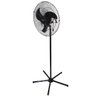 Ventilador Coluna 60cm Bivolt 110v 220v 200w Industrial Turbo Turbão 3 Pás Vent New 630 Preto - 2
