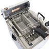 Fritadeira Elétrica Água Óleo 25 Litros 8000W Mesa Bancada 220V Industrial Profissional Turbo  - 3