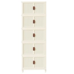 Armario Organizador 5 Andares Empilhavel Dobravel Decoraçao Organizaçao Roupa Objetos Acessorios Cas - 1