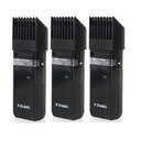 Ver imagem 1 de Kit 3 Barbeador Xt-389 3w Lamina Inox Recarregavel 2v