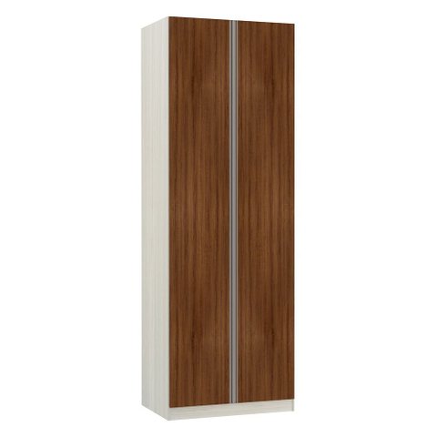 Guarda-roupa Solteiro Luciane 2 Portas Prime Plus 80 Cm