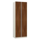 Ver imagem 1 de Guarda-roupa Solteiro Luciane 2 Portas Prime Plus 80 Cm