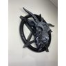 Placa Baphomet 3D Exclusiva Studio Orion - Decoração resina - 3