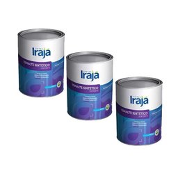 Kit 3 Zarcão Anticorrosivo Esmalte Sintético 900ml Irajá - 1