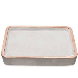 Bandeja em Cimento Quadrada - Mart - 1