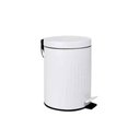 Ver imagem 1 de Lixeira Retrô 5 Litros Branca com Pedal Mor