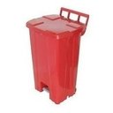 Ver imagem 4 de Lixeira Quadrada Plastica de 100 Litros sem Roda e Pedal Cor:amarelo