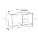 Ver imagem 4 de Organizador de Brinquedos Agnes 100% Mdf