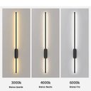 Ver imagem 3 de Luminaria Arandela Led 3 em 1 Perfil Slim Luz Indireta Iluminaçao Ambiente Decoraçao Sala Quarto Rec