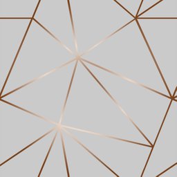 Papel de Parede Adesivo Zara Cinza e Marrom:2,80m - 2