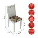 Ver imagem 5 de Conjunto de Mesa com 4 Cadeiras Rosie Madesa