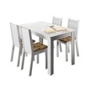 Ver imagem 3 de Conjunto de Mesa com 4 Cadeiras Rosie Madesa