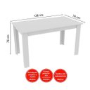 Ver imagem 4 de Conjunto de Mesa com 4 Cadeiras Rosie Madesa