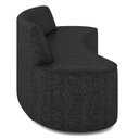 Ver imagem 5 de Sofá 4 Lugares para Sala de Estar Living 260cm Koane D06 Linho Preto - Mpozenato