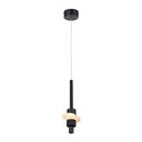 Ver imagem 1 de Lustre Pendente Astraled Tyra Pt-9145 Preto LED Bivolt