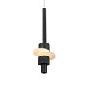 Ver imagem 2 de Lustre Pendente Astraled Tyra Pt-9145 Preto LED Bivolt