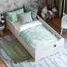 Cama Montessoriana Juvenil Criança Menino Branco Encanto - 2