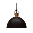 Ver imagem 1 de Pendente Vintage Industrial Alumínio Retro Preto Ø37cm