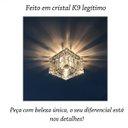 Ver imagem 2 de Spot Cristal K9 Embutir Quadrado 7cm Quarto Banheiro Ac974