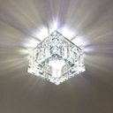 Ver imagem 1 de Spot Cristal K9 Embutir Quadrado 7cm Quarto Banheiro Ac974