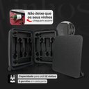 Ver imagem 4 de Mala Viagem Transporte de Vinho 12 Garrafas Grande Colmeia Espuma 12 Espumantes Winebag Proteçao