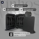 Ver imagem 3 de Mala Viagem Transporte de Vinho 12 Garrafas Grande Colmeia Espuma 12 Espumantes Winebag Proteçao