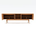 Ver imagem 5 de Balcão Buffet Aparador Lenny 229 Cm 5 Portas Laminado