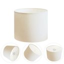 Ver imagem 2 de Cúpula Abajur Cilíndrica Cp-7015 Ø35x25cm Branco