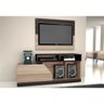 Combo Painel com Rack para TV até 40 Polegadas Facility - Caemmun - Capuccino/Avelã - 2