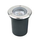 Ver imagem 1 de Luminária Embutida de Solo Inox Pequeno Led 3w 3000k Aluminio