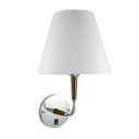 Ver imagem 1 de Arandela Quarto Cabeceira Tipo Abajur Braço com Madeira Ac570