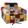 Poltrona Apollo Patchwork Base Giratória Sala Recepção - Simbal - 1