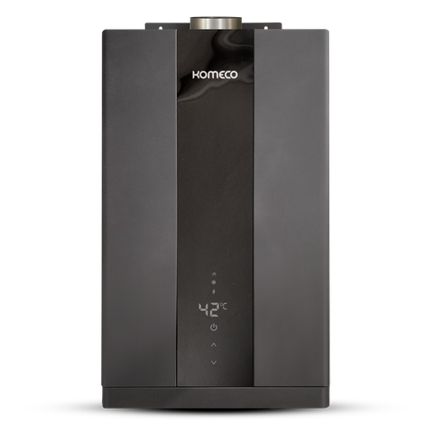 Aquecedor de Água a Gás Komeco 36 Bk Home Preto Digital Bivolt Gás Gn