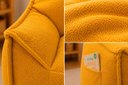 Ver imagem 3 de Puff Poltrona Infantil Criança Nuvem com Enchimento de Espuma - Tecido Bouclé Amarelo