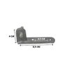Dobradiça C/ Furo Intermediaria Bosch Ge Dako 370/380 - 2