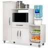 Armário de Cozinha com Fruteira e Nicho Ibiza Branco - Lumil Móveis - 2