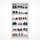 Ver imagem 3 de Armário Multiuso Sapateira Paris Branco - Lumil Móveis