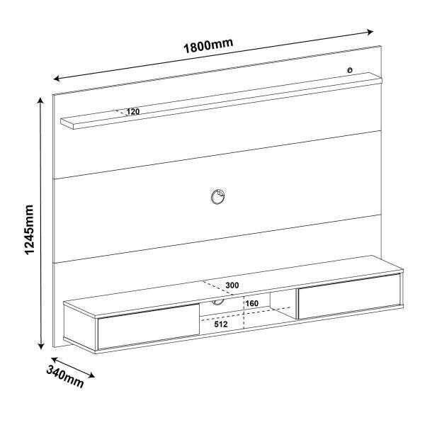 Painel Platinum - Branco - Artely - 7