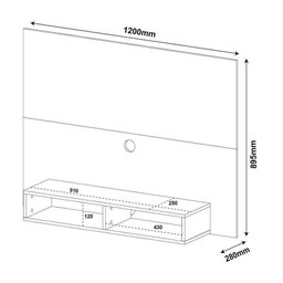 Painel para TV Flash - Artely - 4