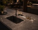 Ver imagem 6 de Calha Canal Organizador Escorredor Gourmet Inox 60cm Goldenx