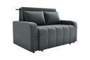 Ver imagem 1 de Sofá Cama Amora Veludo Cinza E425 - Matrix