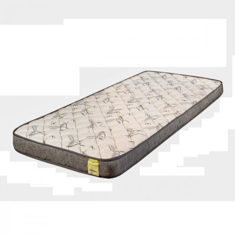 Colchão Solteiro Apolospuma de Dreemy D33 88x188x12 Grafite Branco 