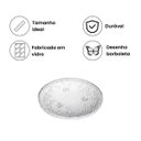 Ver imagem 2 de Prato Bolo New Butterfly 30x30x2cm Cristal Ecologico Lyor