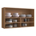 Ver imagem 2 de Armário de Cozinha Aéreo 120cm com 1 Porta Basculante Havana Multimóveis Cr20308 Rovere