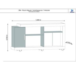 Rack Miguel - Savana - Madetec - 3
