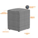 Ver imagem 3 de Kit 02 Puffs Quadrado Decorativo L02 Pied Poule - Lyam Decor